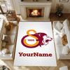 Galatasaray 388 Customized Name Area Rug Design for Kitchen Decorate room Game Room Living Rooms Anti-slip Rug Anime Office Decor