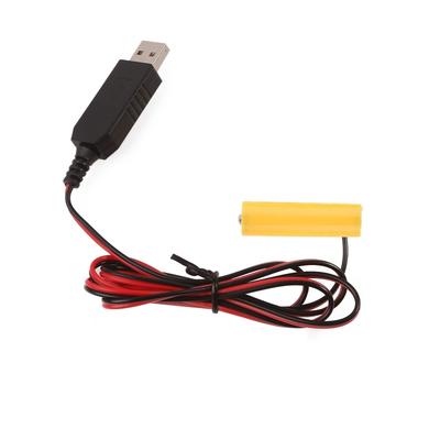 Преобразователь питания USB 5 В в 1,5 В Эмуляторы батареек LR6 AA AM3 Заменяют 1 шт. 1,5 В батарейки AA для электронной игрушки