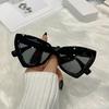 New Triangle Polygon Sunglasses Women Men Vintage Glasses Retro Cat Eye Sun Glasses Female Male Eyewear Eye Glasses for Summer