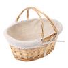 Picnic Basket Candy Woven Flower Girl Tots Toys Blanket Hanging Cloth Storage Handheld Shopping Small