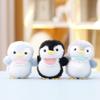 Bellyband Penguin Figurine Bag Animal Ornament Keychain Plush Gift Pp Cotton