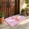 Floor Mat Soft Flannel Rug Non Slip Absorbent Mat for Bathroom Bedroom Home Decor C Cardcaptor S Sakura Cartoon