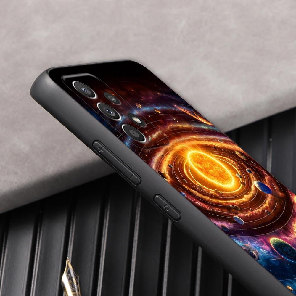 Чехол для телефона 'Небо Космос Луна Звезды Вселенная' для Samsung Galaxy A57 A56 A37 A55 A36 5G A26 A54 A52 A35 A34 A25 A17 A16 A15 A07
