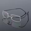 Ultralight Memory Titanium Rimless Reading Glasses Men&Women Business Presbyopic Eyeglasses +1.0 +1.5 +2.0 To+3.5 +4.0