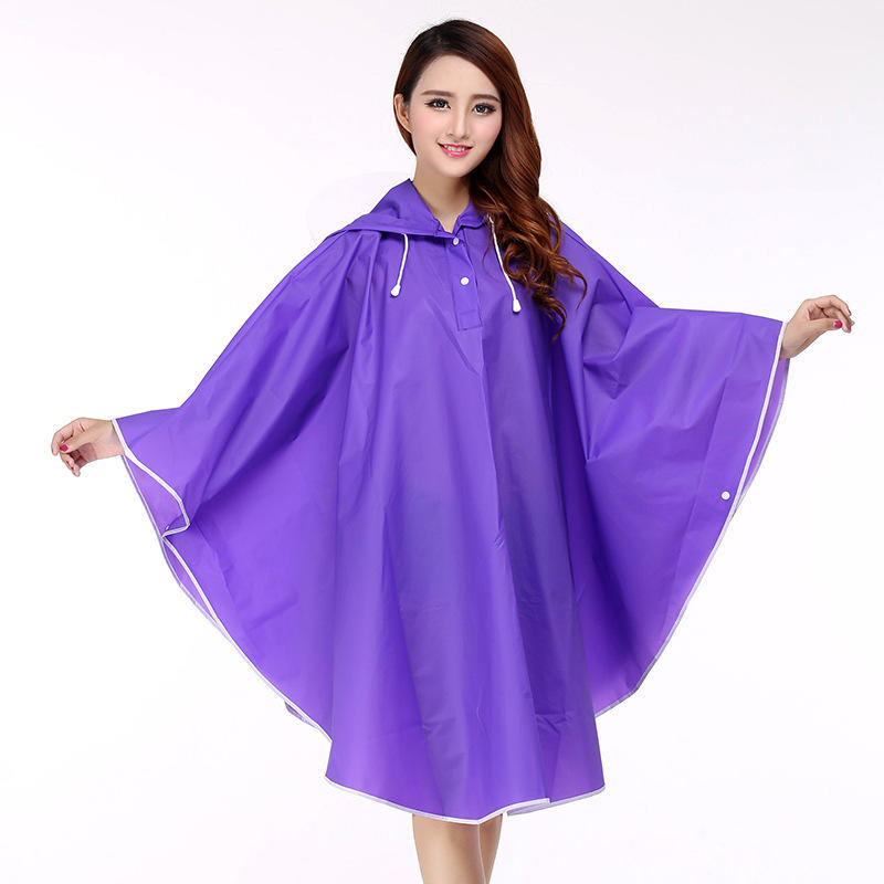 Женский повседневный плащ, водонепроницаемая куртка, портативный дождевик, накидка с капюшоном, накидка с электромобилем, пончо