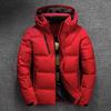 Winter Jacket Mens Quality Thermal Thick Coat Snow Red Black Parka Male Warm Outwear Fashion - White Duck Down Jacket Men
