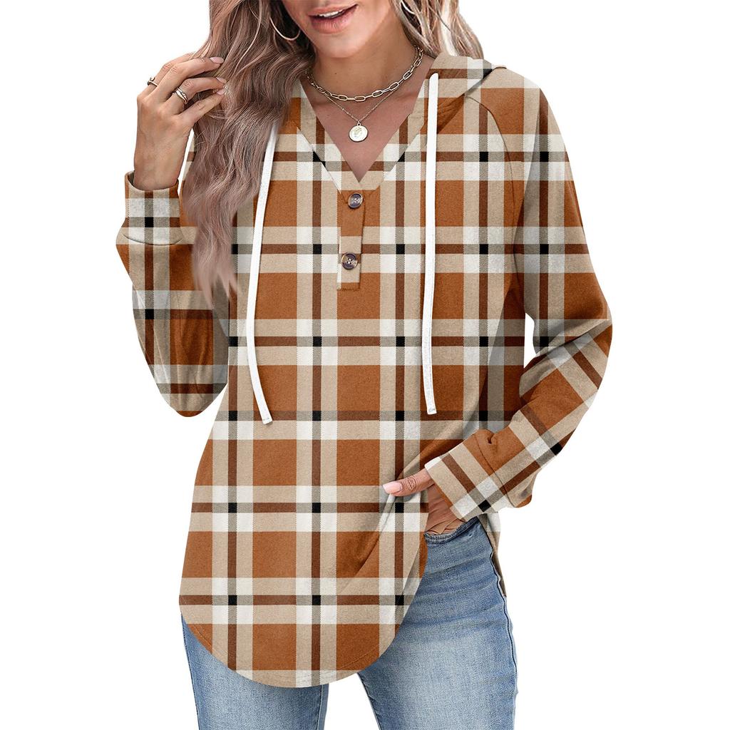 Женская мода, женский легкий пуловер с длинными рукавами и карманами, толстовка с капюшоном в стиле консервативного стиля