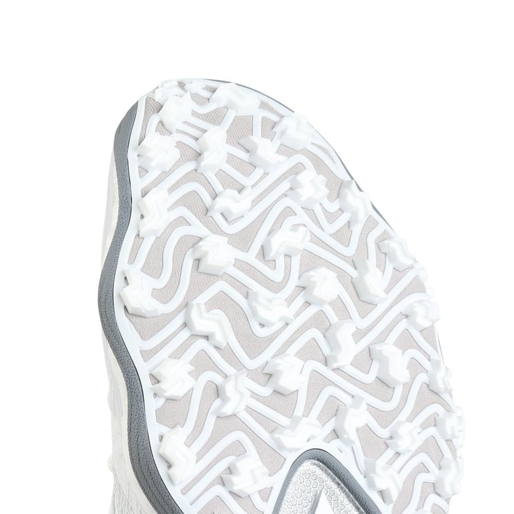 Обувь для гольфа Code Chaos 25 Footwear Two cm 2E [Adidas Golf] Мужская белая/серебристая металлическая/серая 27.5