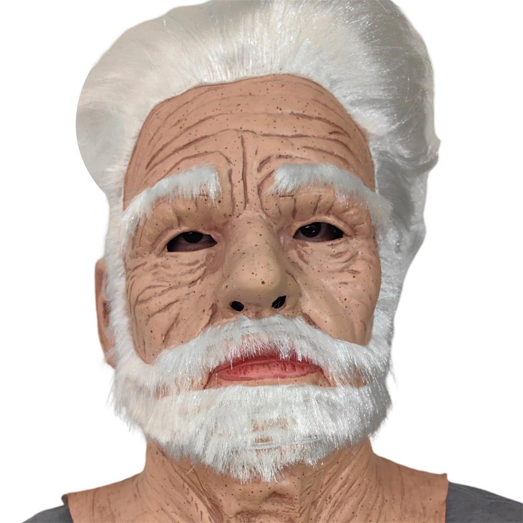 Another MeThe Elder Halloween Holiday Supersoft Old Man Adult Mask