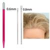 0.6мм 0.8мм Игла для перепрошивки волос куклы Кукольная голова для перерисовки Инструменты для рутирования волос Реборн Принадлежности для изготовления париков Аксессуары