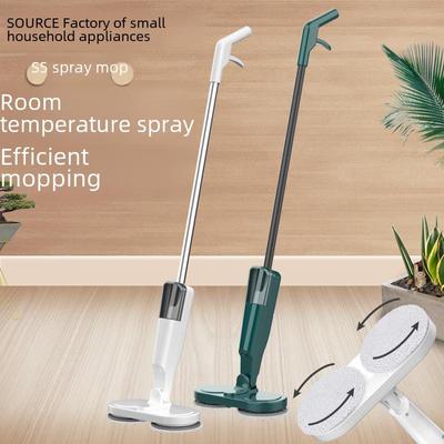 Беспроводная перезаряжаемая вращающаяся электрическая швабра - бытовая подметальная и мытьевая машина в подарок