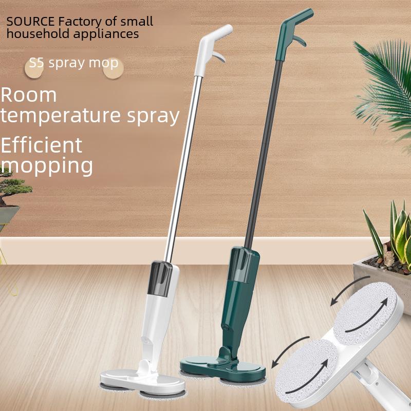 Беспроводная перезаряжаемая вращающаяся электрическая швабра - бытовая подметальная и мытьевая машина в подарок