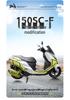 Chunfeng 150SC-F Scooter Bumper Exhaust Pipe Guard - Full Coverage Protection Bar for Front and Rear.