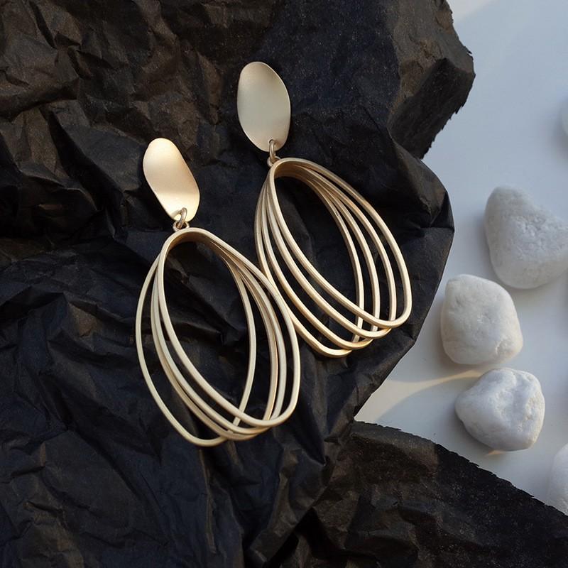 Женские серьги GemChic, модные серьги-гвоздики из цинкового сплава, круглые серьги-подвески, серьги-подвески, серьги на день рождения, рождественские украшения в подарок