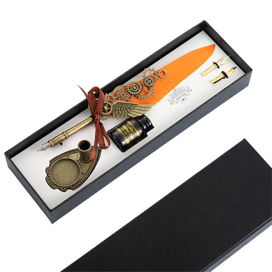 1 комплект перьевой ручки, красивый, многофункциональный, нежный, полезный, высококачественный подарок для кабинета