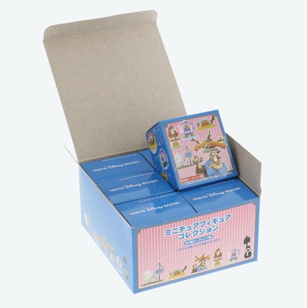 Коллекция миниатюрных фигурок Disney Park Signboard 6 типов Tokyo Disney Resort Limited Полный набор (1 Секрет)