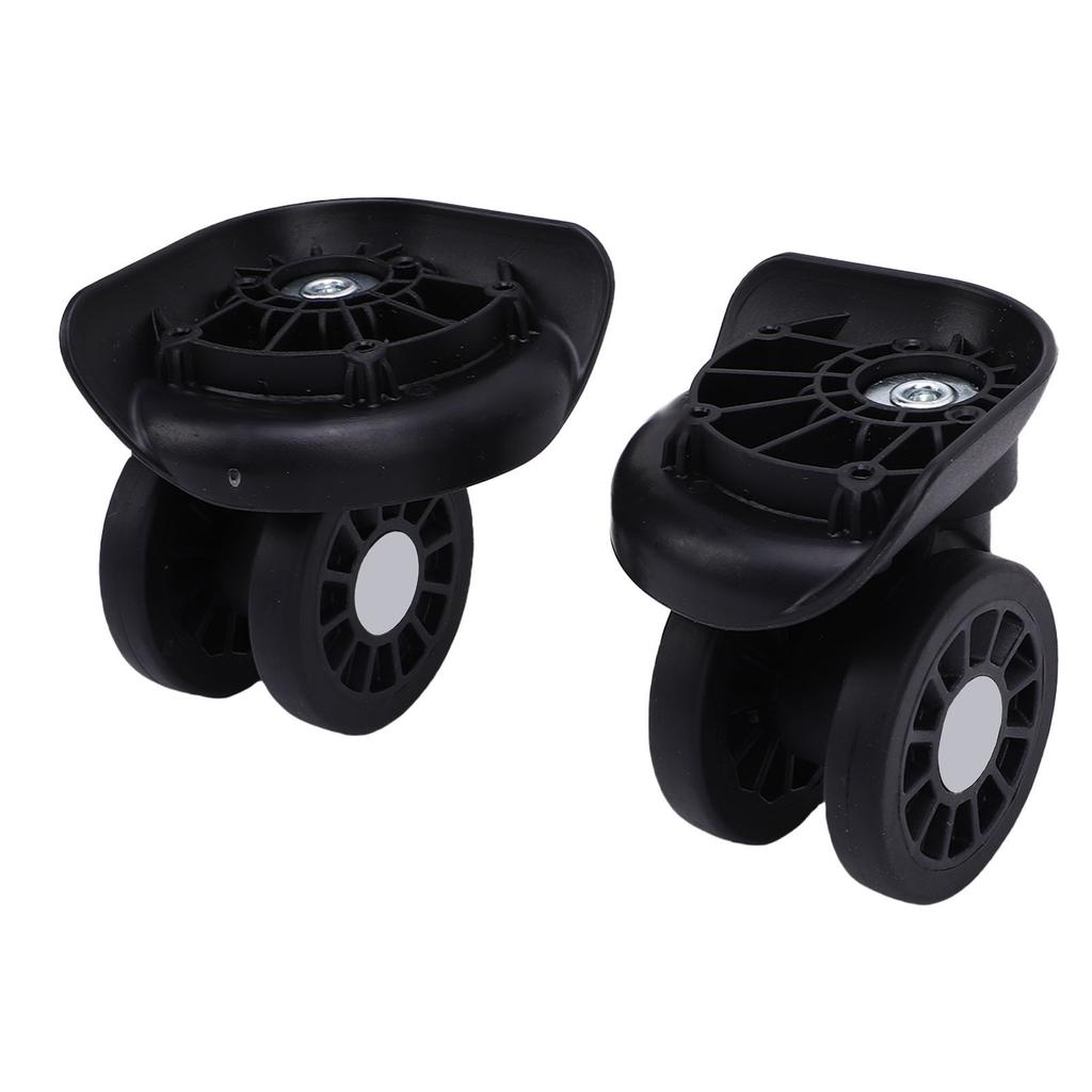 1 пара колес для чемодана универсальной посадки, амортизирующие колеса для багажа, замена для чемодана на колесиках