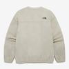 The North Face Nm5mq54b Мужской Феликс Хит Свитшот с круглым вырезом   Белый Песок