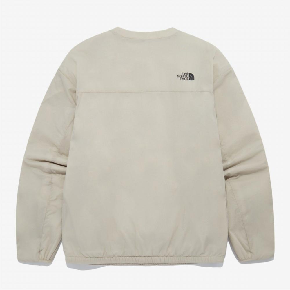 The North Face Nm5mq54b Мужской Феликс Хит Свитшот с круглым вырезом   Белый Песок