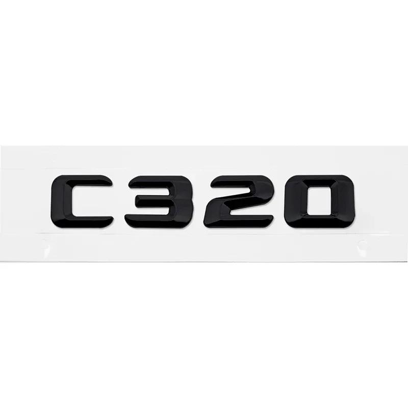 Car Body Decals Letter Stickers Rear Badge for Mercedes Benz C240 C250 C260 C280 C300 C320 C350 C400 C500 C Class AO1