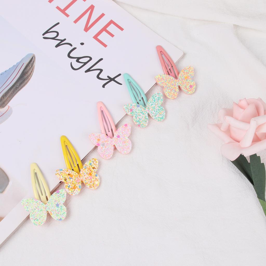 2/10 шт. Заколки для волос в виде звезд, милые детские заколки для волос для девочек, конфетных цветов, блестящие заколки для волос в виде звезд, детские заколки-автоматы, аксессуары для волос