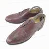 Pre-90s Vintage / ISECD Steel Toe Leather Wingtip Safety Shoes Burgundy /9EE / 27.0cm/ Bilt-Rite Sole(USED)