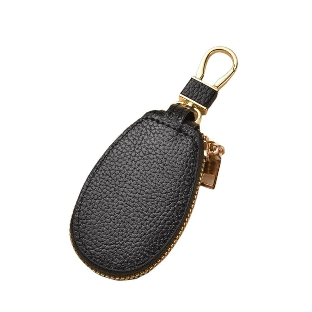 Zipper Closure Car Key Bag Luxury Mini Storage Bag Portable Keychain Holder Daily Use