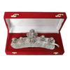 Silver Musical Ganesh God Idol | Best Wishes Printed Box | Carry Bag