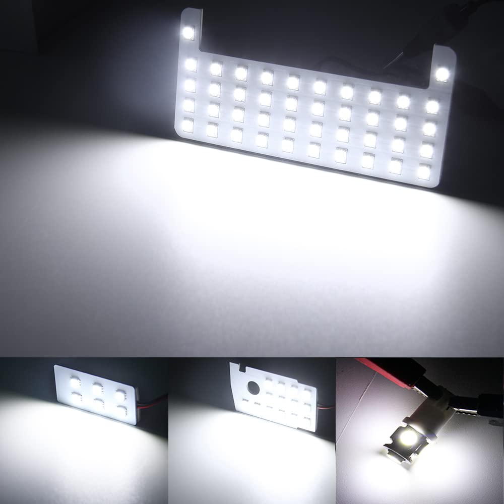 Светодиодная лампа салона Prado 150 Series, белая, Land Cruiser Prado 150 GDJ GRJ TRJ, только для позднего TX, белый свет для салона 6000K, суперяркий свет для салона автомобиля