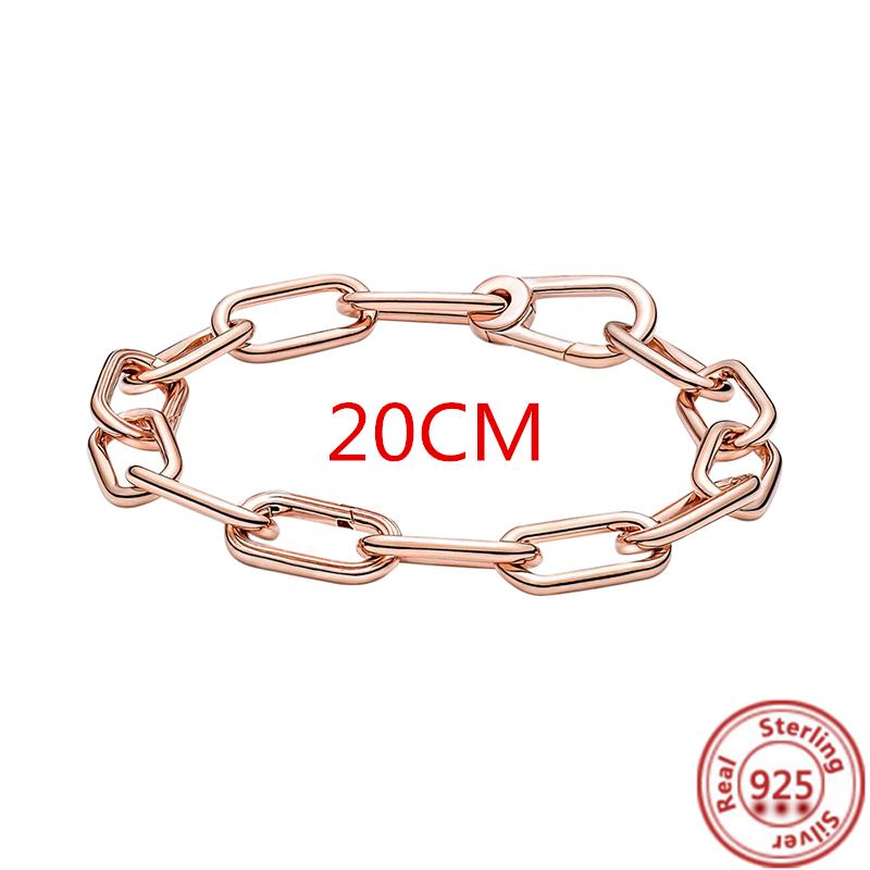 Кольцо Me из стерлингового серебра 925 пробы с круглым разъемом, двойной браслет, подходит для оригинального браслета-цепочки Me Link, ювелирные изделия