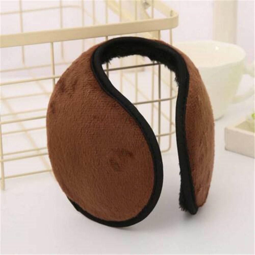 For Male Keep Warmer Solid Color For Female Thicken Plush Earmuffs Earcap Ear Cover Ear Warmers