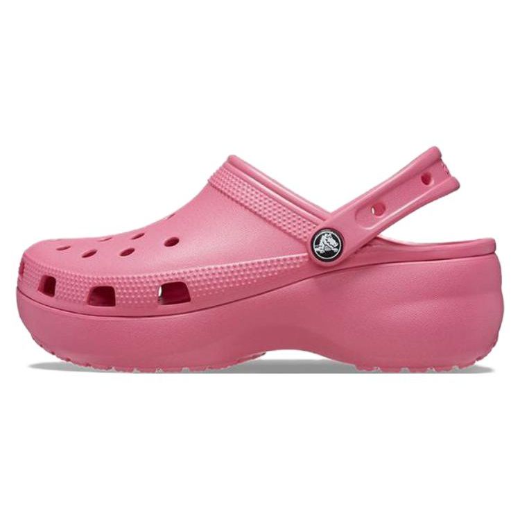 Crocs Classic Platform Clog EVA Comfortable Casual Clogs 4.1cm Women Clogs Pink 206750-6VZ