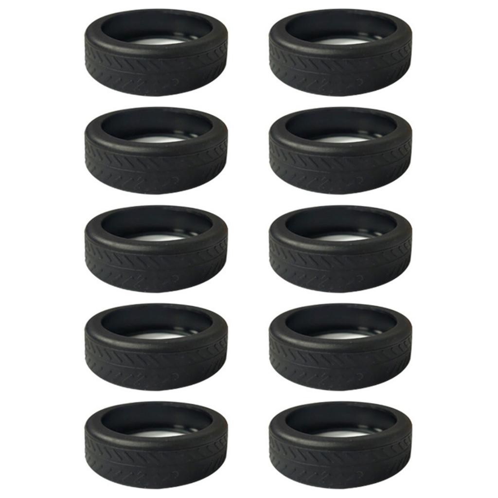 10 шт. прочных силиконовых защитных чехлов для колес дорожных сумок предотвратят повреждение вашего багажа