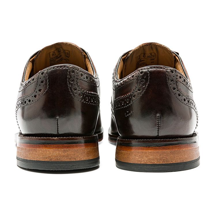 Clarks Серия Craft Удобные Универсальные Туфли Мужская Обувь Темно-Коричневый 261691827