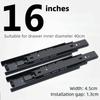 Heavy Duty Drawer Slides Smooth Operation Ball Bearing Drawer Rails  Office Furniture