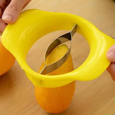 Многофункциональный разделитель манго, удалитель сердцевины, креативная овощечистка для фруктов и овощей, нержавеющая сталь, слайсер для яблок, кухонные инструменты YFA2006