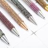 Press Metal Ballpoint Pens Diamond Multi-Color Gift Pen Creative Office Supplies