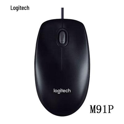 Logitech Проводная симметричная мышь M90/M91P