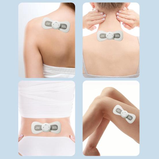 Мини-массажный патч, 6 режимов дышащего массажа