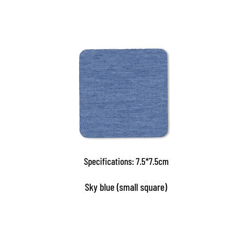 «Сделай сам: наклейка из денима на локоть и колено»