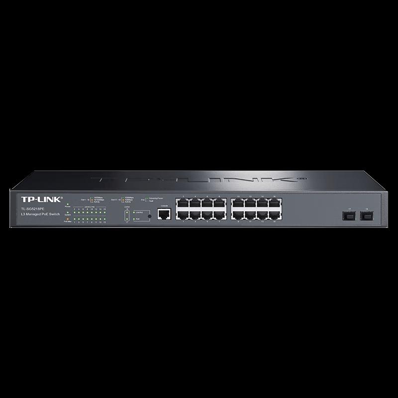 TP-LINK 18-Port Gigabit PoE+ Network Switch CN plug (adapter included)