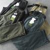 Men's Outdoor Windproof Waterproof Workwear Multi-Pocket Straight Leg Pants with Free Belt