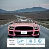 Fashion Super Slim Matte Cherry Blossom Pink License Plate Frames,Stainless Steel License Plate Holders,Weather Proof License Plate Cover For Women(2