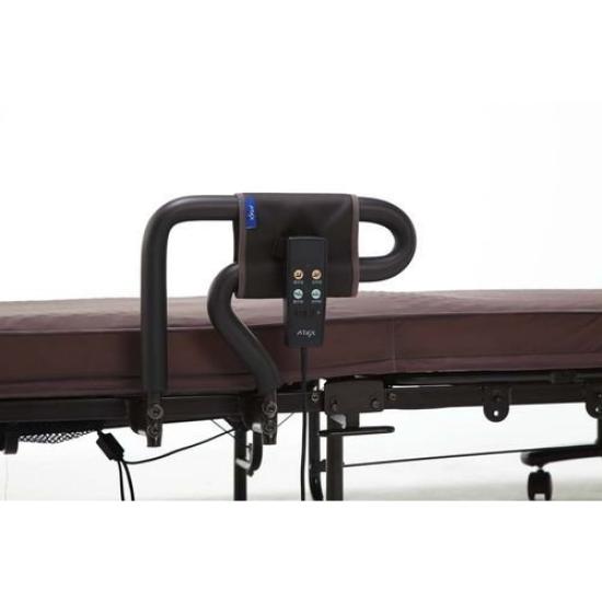 Кровать Atex Электрическая Раскладная Кровать с Наклоном Низкоэластичный Уретановый Матрас 105x203x59см AX-BE735