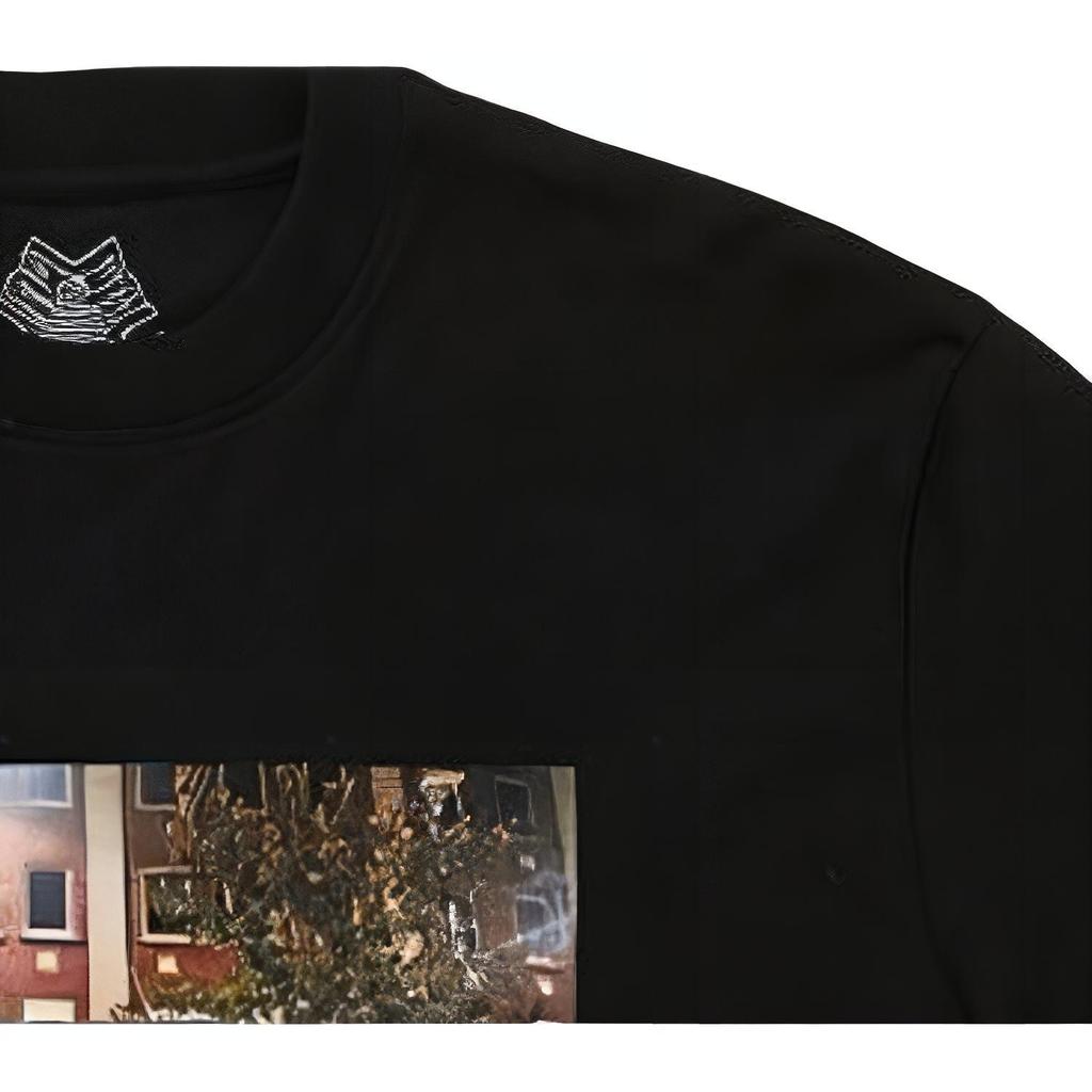 Palace Футболки унисекс FW23 Черные с круглым вырезом Средние P25TS315
