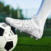 Новые Профессиональные Спортивные Высокие Футбольные Бутсы Искусственная Трава Кожа Молодежь Студенты Тренировочные Футбольные Бутсы для Мужчин и Женщин