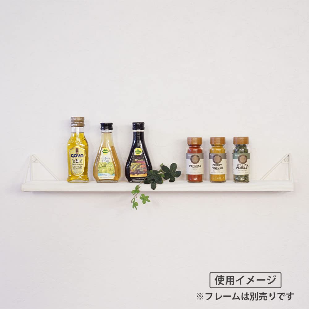 Heian Shindo Kogyo LABRICO настенная полка белая ширина 40 x глубина 10 x толщина полка из ламинированной древесины сосны 1,5 см WSW-73