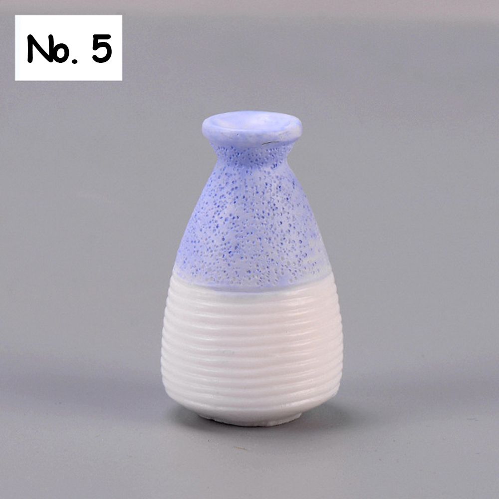DIY Accessories Figurines Fairy Garden Miniature Flowerpot Resin Vase Micro Landscape Garden Decor