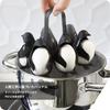 The Penguin 3-in-1 Egg Boiler is a versatile egg cooker that cooks, stores, and serves eggs. This penguin-shaped egg cooker holds six eggs for easy co