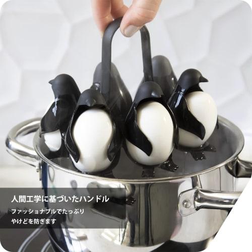 The Penguin 3-in-1 Egg Boiler is a versatile egg cooker that cooks, stores, and serves eggs. This penguin-shaped egg cooker holds six eggs for easy co